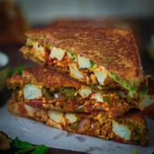Paneer Tikka Sandwich